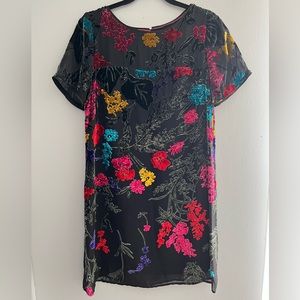 Maeve burnout velvet dress c78